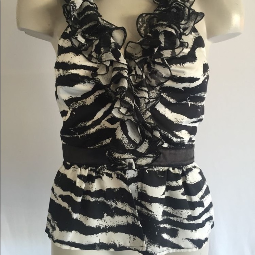 Bebe halter top size small
